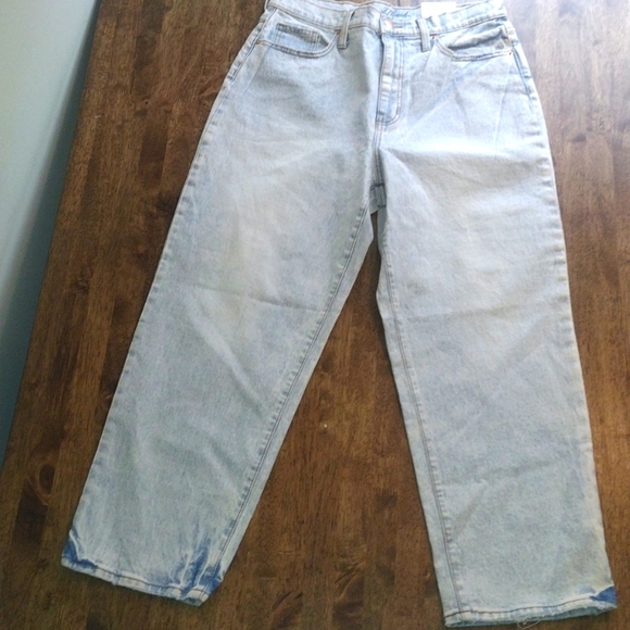 Light Wash Universal Thread Vintage Straight Slim Hip & Thigh NWT 12 - Picture 1 of 5